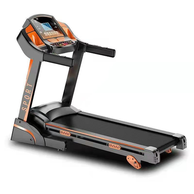 Treadmill σώματος τρέχοντας μηχανή ικανότητας εσωτερική με την μπλε LCD οθόνη 5 ίντσας